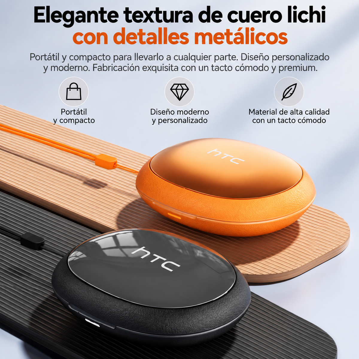 Auriculares inalámbricos Bluetooth, con traducción IA.  iOS Android